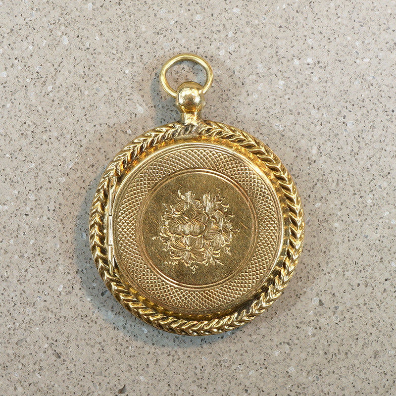 Early Victorian 14k Gold Watch Style Locket – GSL