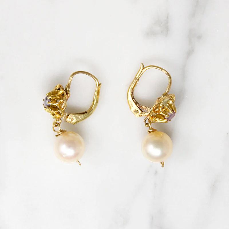 Crystal Pearl Weddng Earrngs Drop Pearl Brdal Earrngs - Etsy