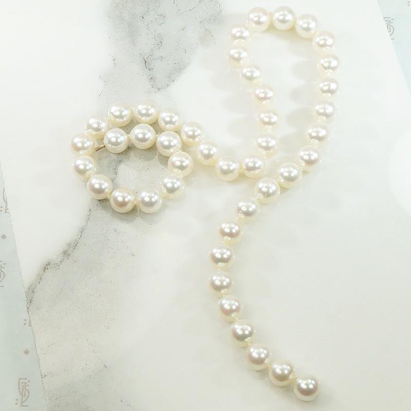 Lush Pearl Necklace with Luxe Diamond Clasp