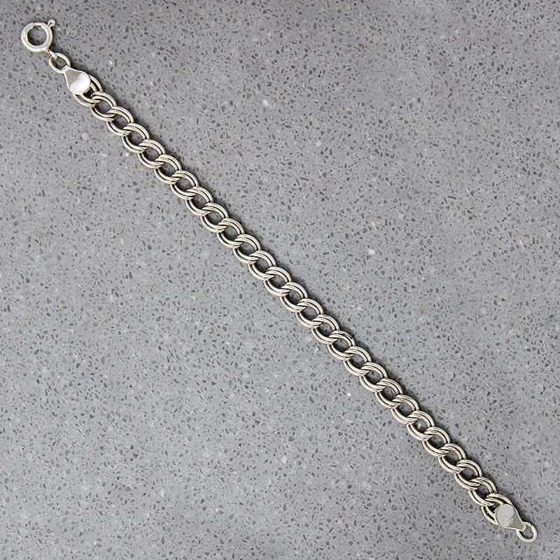 イタリア製VintageSteVintage Italian Sterling Silver Bracelet
