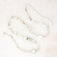 Ethereal Gemstone Bead Necklace by Brin