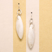 Dreamy Moonstone Navette Earrings by Brin