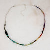 Brilliant Rainbow Gemstone Bead Necklace by Brin