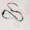 Brilliant Rainbow Gemstone Bead Necklace by Brin