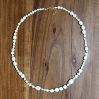 Inspired Artisan Pearl Necklace by Brin