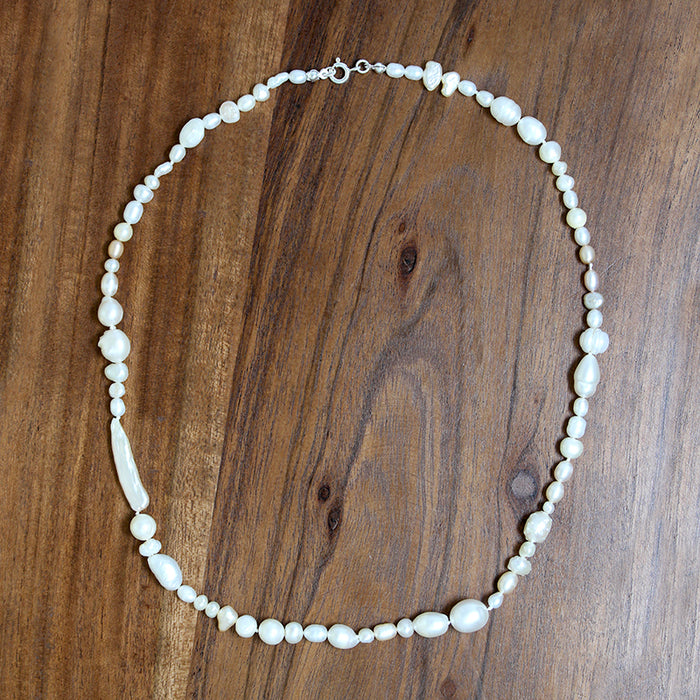 Fresh Take Artisan Pearl Necklace by Brin
