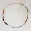 Full Spectrum Gemstone Bead Necklace by Brin