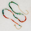 Sunset Beach Gemstone Bead Necklace by Brin