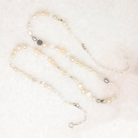 Luminous Pearl & Gemstone Bead Necklace by Brin