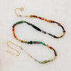 Sophisticated Spectrum Gemstone Bead Necklace by Brin