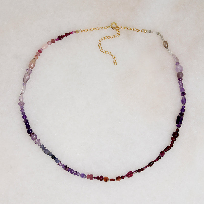 Decadent Pinks & Purples Gemstone Beads by Brin