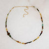 Desert Tones Gemstone Bead Necklace by Brin