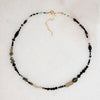 Chic Gemstone Bead Necklace by Brin