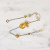 Radiant Citrine Nuggets on Silver Bracelet by Brin