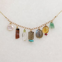 Pretty Pastels Energetic Gemstone Necklace by Brin