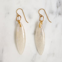 Dreamy Moonstone & Gold Fill Earrings from Brin