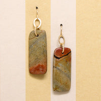 Desert Sunset Jasper Earrings by Brin