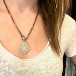 Engraved Edwardian English Silver Fob