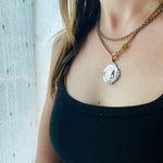 Pretty Vintage Silver Medal Fob
