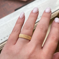Fab Florentine Finished Recycled Gold Band
