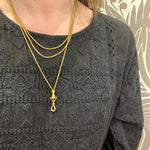 Regency Era 18k Chain with Fabulous Hand & Hook