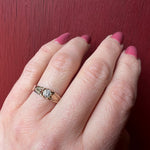 Tasteful Victorian Diamond Solitaire with Engraving