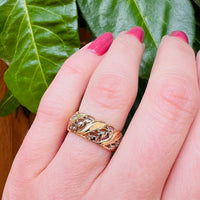 Romantic Two-Tone Lily of the Valley Band by Artcarved