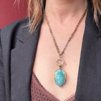Egyptian Faience Gold Pendant