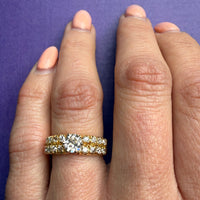 Gold Beauty OMC Diamond Engagement Ring