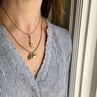 Gorgeous Little 18k Gold Acoustic Guitar Charm