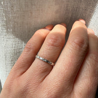 Platinum Diamond Wedding Band