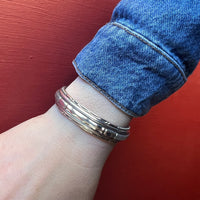 Sophisticated Sterling Silver Cuff Bracelet