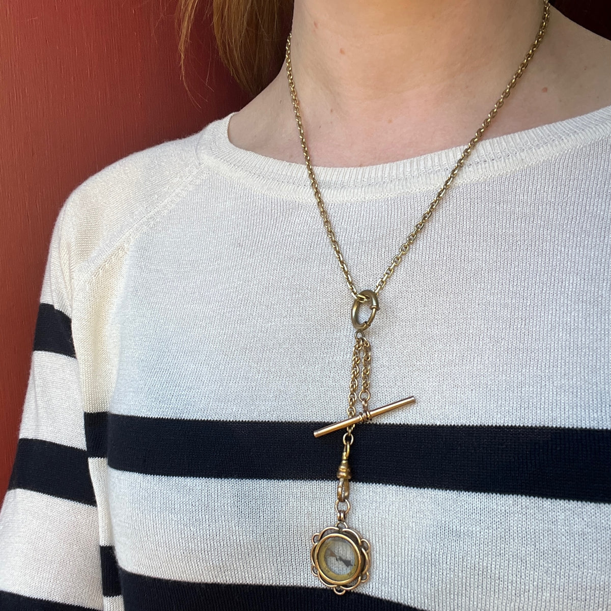 Victorian Bits Charm Holder with Oversized Bolt Ring
