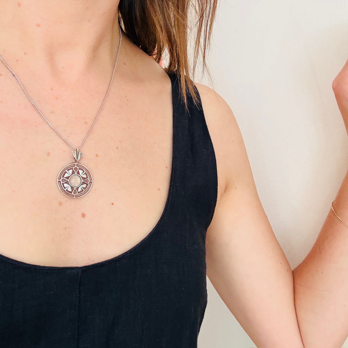 Arts & Crafts Sterling Pendant from Liberty & Co.