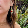 Saucy Jade Fish, Pearl, Carnelian & Amethyst Earrings