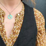 Leo the Lion Guilloché Enamel Pendant by David Andersen