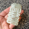 Antique Carved Nephrite Jade Plaque