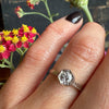 Deco Filigree OMC Diamond Ring