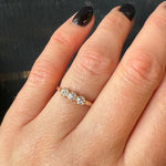 Recycled Gold and OMC Diamond Ring