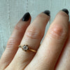 Vintage Gold Diamond Solitaire