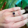 Purple Passion Amethyst Engagement Ring