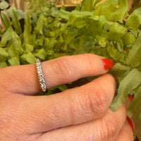 Timeless Six Diamond Platinum Wedding Band