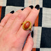 Gorgeous Carnelian Scarab Ring