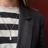 Shimmering Opal Tear Drop in 14k Gold Pendant