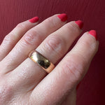 Decadent Size 9.75 Shapely Gold Band