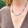 Abalone Inspired Gemstone Bead Necklace by Brin