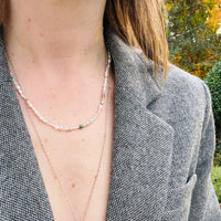 Pearl & Pastel Gemstone Bead Necklace by Brin