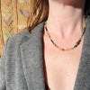 Desert Tones Gemstone Bead Necklace by Brin