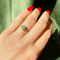 Stunning 1930s Yellow Gold & Diamond Engagement Ring