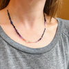 Purple Passion Gemstone Bead Necklace by Brin